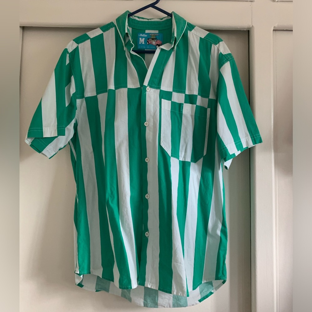 Men’s Button down short sleeve - St.Patty’s or Beach Boys ?